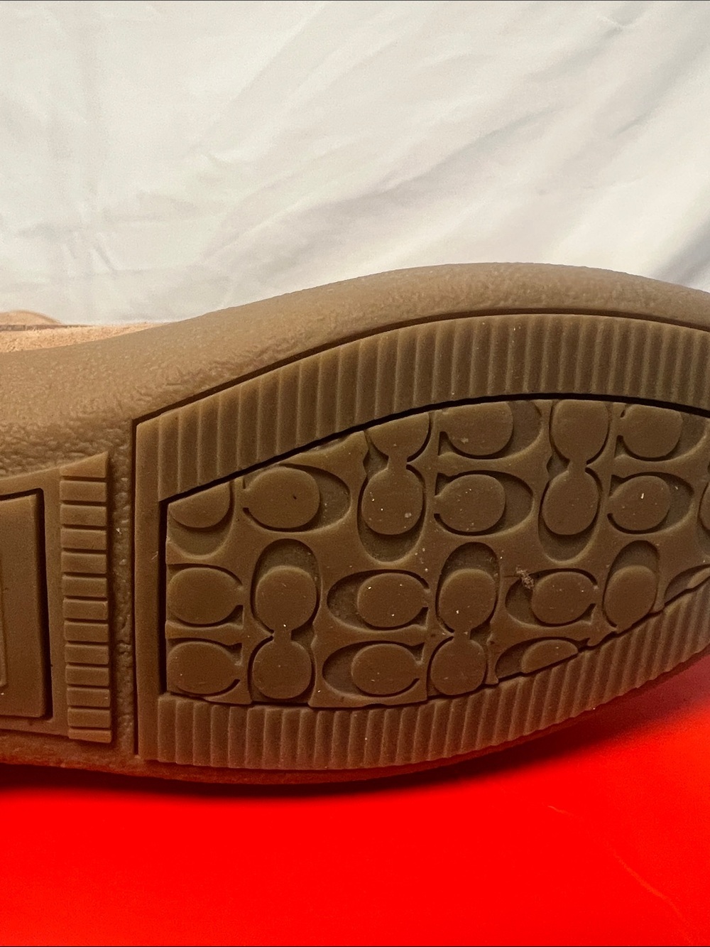Coach Thelma EMBS Suede Winter Boots Sz 8 - Picture 6 of 8
